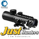 Barska 4x30 Electro Sight Multi-Rail Riflescope Illuminated Red/Green Mil-Dot Reticle, Integrated Picatinny Mount