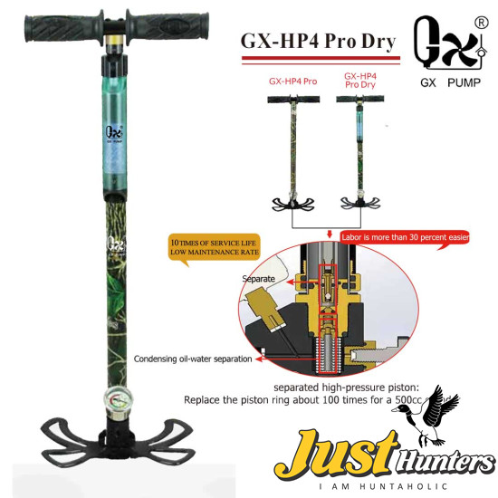 GX-HP4 Pro Dry PCP Manual Pump 310 Bar / 4500 PSI