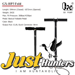 GX-HP3 Fold PCP Manual Pump 300 Bar / 4350 PSI