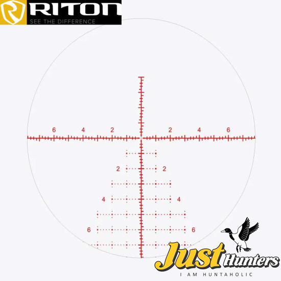 Riton Optics Series 7 CONQUER 4-32X56 FFP MRAD Illuminated PSR Reticle Made in Japan Riton Optics Series 7 CONQUER 4-32X56 FFP MRAD Illuminated PSR Reticle Made in Japan