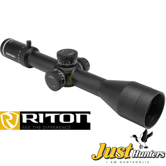 Riton Optics Series 7 CONQUER 4-32X56 FFP MRAD Illuminated PSR Reticle Made in Japan Riton Optics Series 7 CONQUER 4-32X56 FFP MRAD Illuminated PSR Reticle Made in Japan