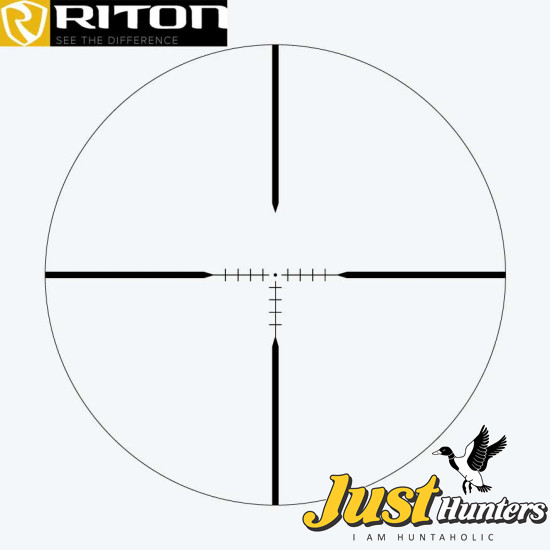 Riton Optics 3 PRIMAL 4-16×44 SFP MOA Rifle Scope