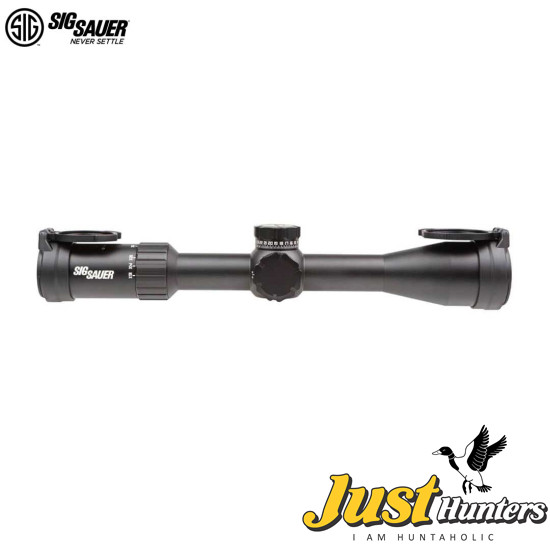 SIG SAUER WHISKEY4 4-16X44MM EXPOSED ZERO STOP, ILLUMINATED FFP