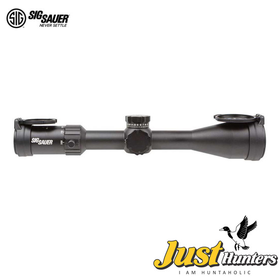 SIG SAUER WHISKEY4 5-20X50MM EXPOSED ZERO STOP ILLUMINATED FFP
