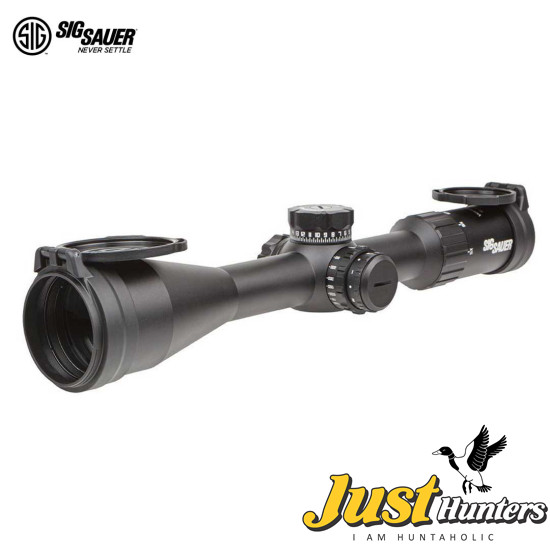 SIG SAUER WHISKEY4 5-20X50MM EXPOSED ZERO STOP ILLUMINATED FFP