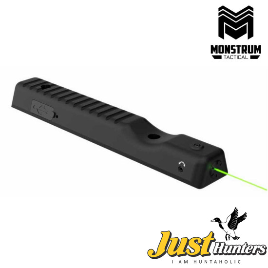 Monstrum Tactical Laserbeak M-LOK Inline Laser Grip Sight with USB-C Rechargeable Battery