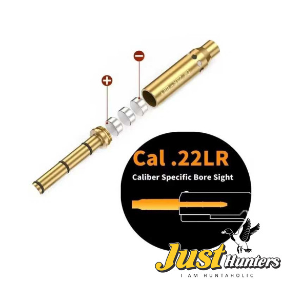 Laser Bore Sighter .22LR Cartridge Red