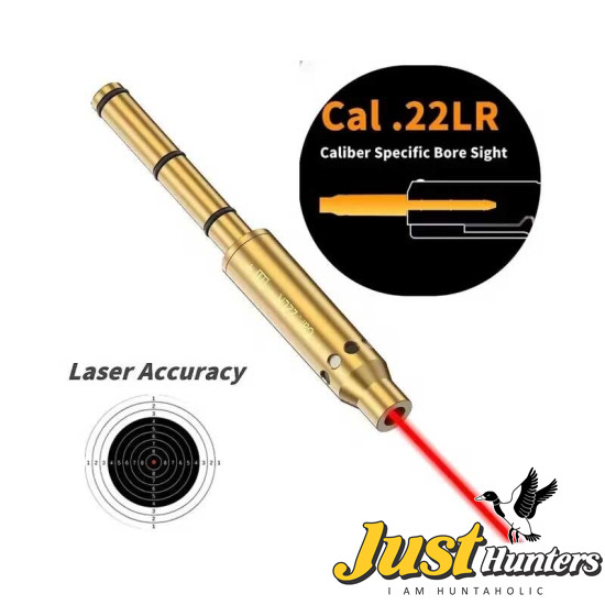Laser Bore Sighter .22LR Cartridge Red