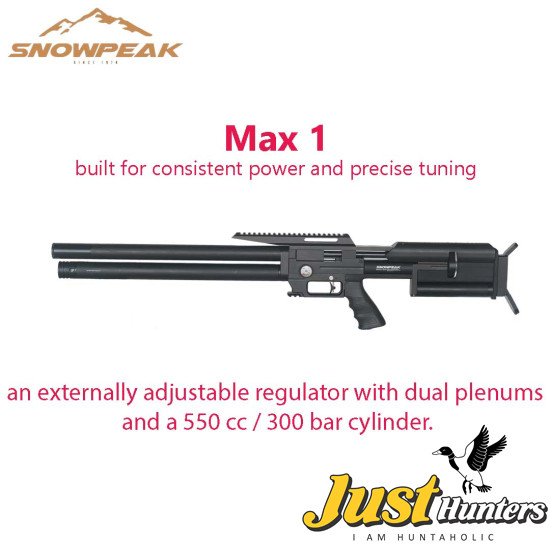 Snowpeak Max 1 PCP Air Rifle .22 Cal. Snowpeak Max 1 PCP Air Rifle .22 Cal.