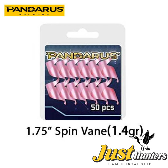 Pandarus Archery Spin Vane 1.75'' 50PC Pack