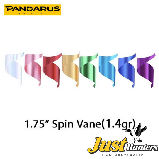Pandarus Archery Spin Vane 1.75'' 50PC Pack