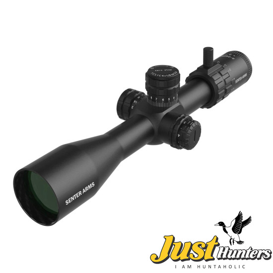 Senter Arms Reaper 4-16x50 F1 Zero Stop FFP Rifle Scope