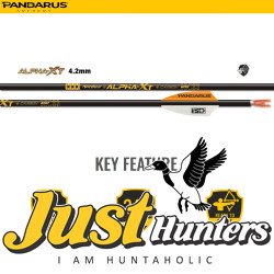 PANDARUS ARCHERY ALPHA XT ARROWS 4.2MM 12PCs PANDARUS ARCHERY ALPHA XT ARROWS 4.2MM 12PCs