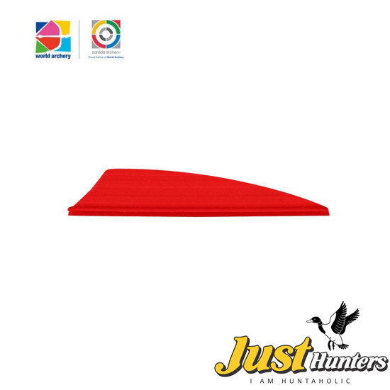 Sanlida Archery X10 1.75" Arrow Vanes Rubber Fletches Pack of 50Pcs