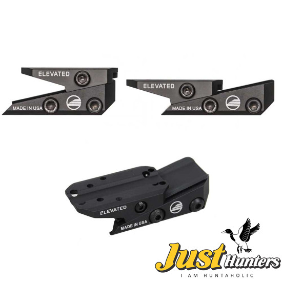 Elevated Technology The Slide Optic Mount Fits Trijicon MRO, Aimpoint T1/T2/H1, Holosun and Clones Elevated Technology The Slide Optic Mount Fits Trijicon MRO, Aimpoint T1/T2/H1, Holosun and Clones