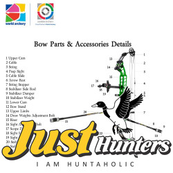 Sanlida Archery 40“ Hero 10 II Target Compound Bow Kit With Full Modules