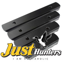 Metal Picatinny Rail Mount 5/7/9/11 Slots Key Lok Pack of 4 Metal Picatinny Rail Mount 5/7/9/11 Slots Key Lok Pack of 4