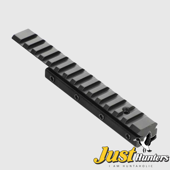 ohhunt® Extension 11mm Dovetail to Picatinny Rail Adapter Convert Mount with Stop Pin - 14 Slots