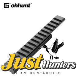 ohhunt® Extension 11mm Dovetail to Picatinny Rail Adapter Convert Mount with Stop Pin - 14 Slots