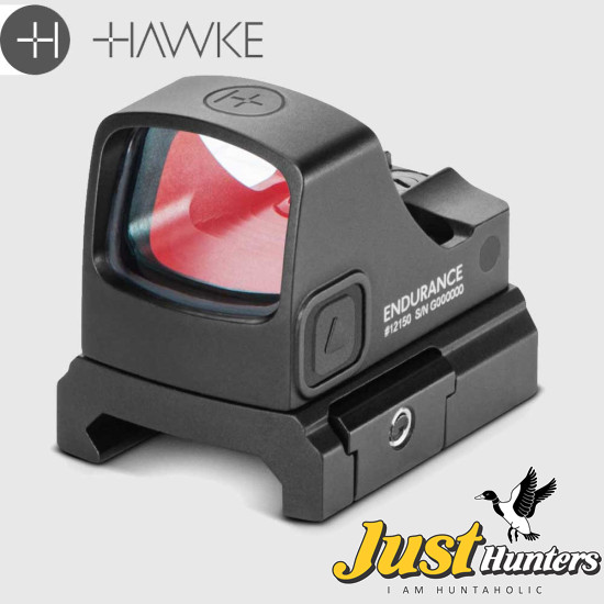 Hawke Endurance Reflex Sight 3 MOA Dot Weaver Rail and RMSc Mount Hawke Endurance Reflex Sight 3 MOA Dot Weaver Rail and RMSc Mount