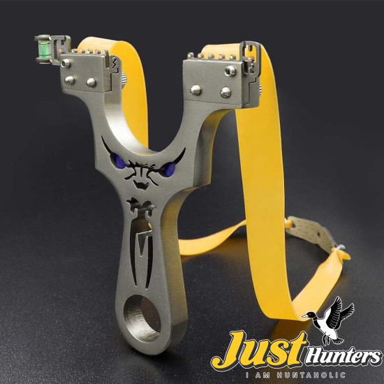 Stainless Steel Powerful Metal Slingshot Heavy Duty