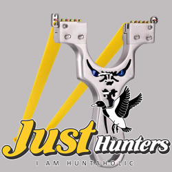 Stainless Steel Powerful Metal Slingshot Heavy Duty