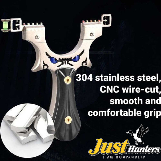 Stainless Steel Slingshots Professional Catapult for Hunting and Shooting