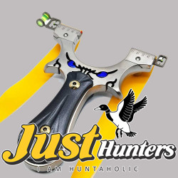 Stainless Steel Slingshots Professional Catapult for Hunting and Shooting