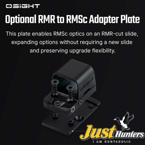 Osight SE RMSc Footprint Enclosed Red Dot Sight