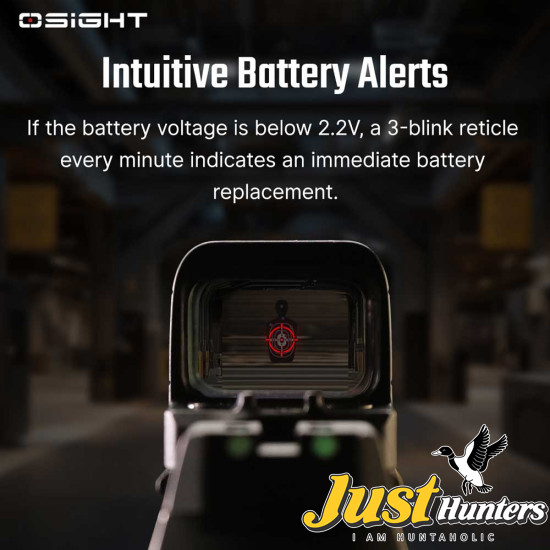 Osight SE RMSc Footprint Enclosed Red Dot Sight