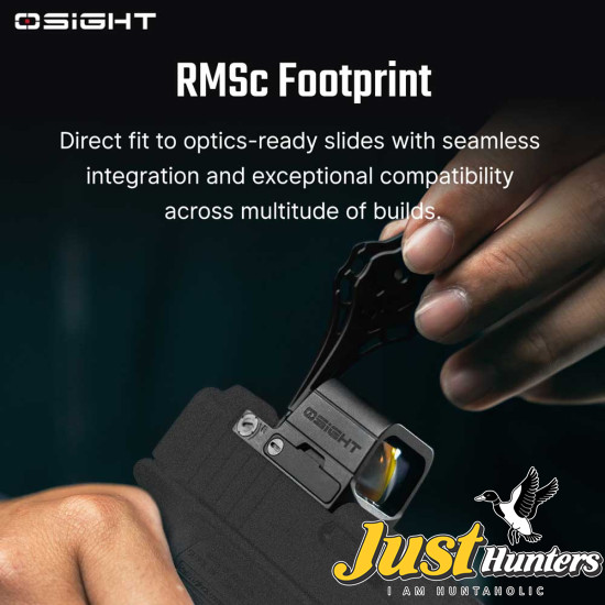 Osight SE RMSc Footprint Enclosed Red Dot Sight
