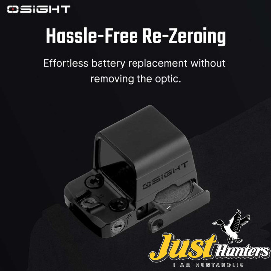 Osight SE RMSc Footprint Enclosed Red Dot Sight