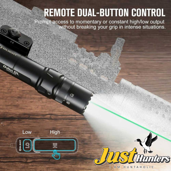 OLIGHT Odin GL Tactical Flashlight 1500 Lumens