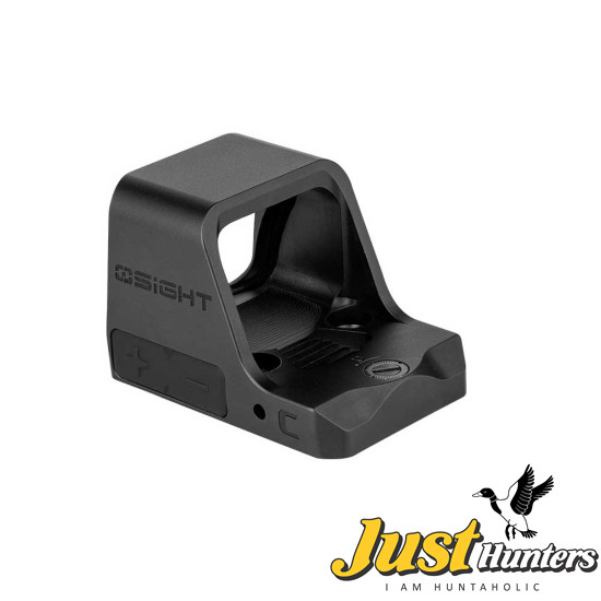 Osight C 3 MOA Dot & 32 MOA Circle Multi-Reticle System Red Dot Sight with Large Window and Side-Loading Battery