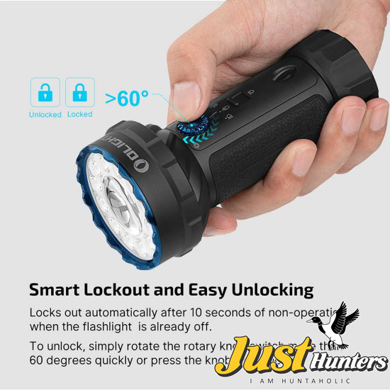 Marauder Mini 2 Compact Powerful Flashlight 10,000 Lumens