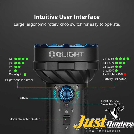 Marauder Mini 2 Compact Powerful Flashlight 10,000 Lumens