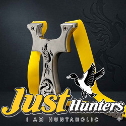 Dragon and Phoenix OTT Stainless Steel Slingshot