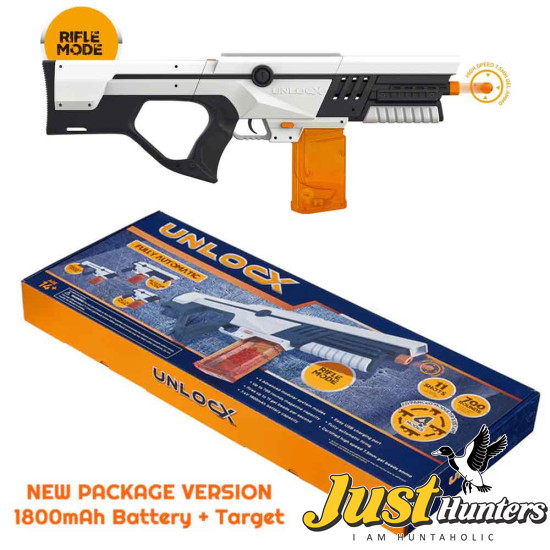 UnlocX 4 in 1 Modular Gel Ball Blaster - Electric Detachable Fully Automatic UnlocX 4 in 1 Modular Gel Ball Blaster - Electric Detachable Fully Automatic
