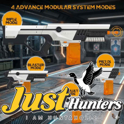 UnlocX 4 in 1 Modular Gel Ball Blaster - Electric Detachable Fully Automatic