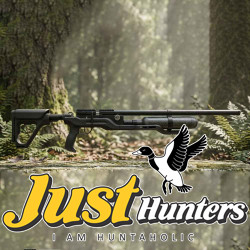 NOVA VISTA ACUTAC TACTICAL PCP AIR RIFLE CARBON FIBER BOTTLE A1-B Cal 22 - Black