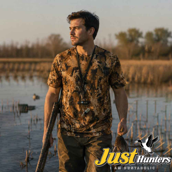Sitka Optifade Waterfowl Marsh Color Hunting T-Shirt
