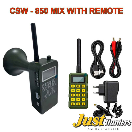 Electronics Duck Call Mix Built-in 3000mAh Battery Horn Speaker