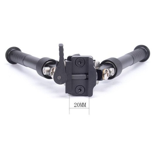 BT10-LW17 V8 Aluminum Black Atlas 360 Adjustable Precision Bipod ADM QD Mount For Hunting Shooting Mount airguns rifle shotgun Accessories