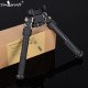 BT10-LW17 V8 Aluminum Black Atlas 360 Adjustable Precision Bipod ADM QD Mount For Hunting Shooting Mount airguns rifle shotgun Accessories