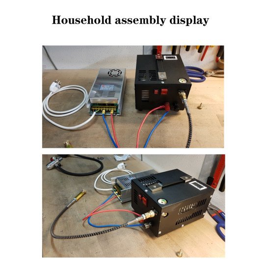 PCP Mini Air Compressor 12V 220V 4500 PSI 300 Bar PCP Mini Air Compressor 12V 220V 4500 PSI 300 Bar