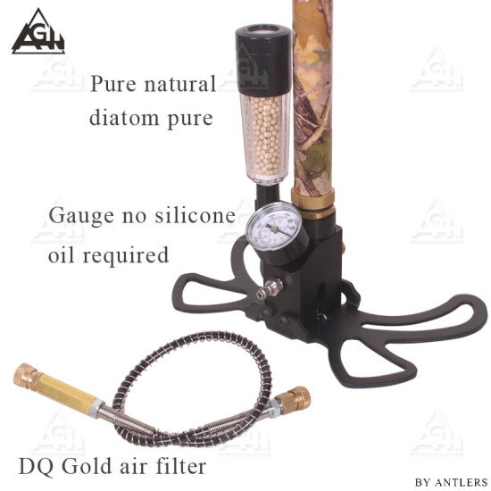 PCP Airgun Hand Pump with Dry Air System 300 Bar 4500psi