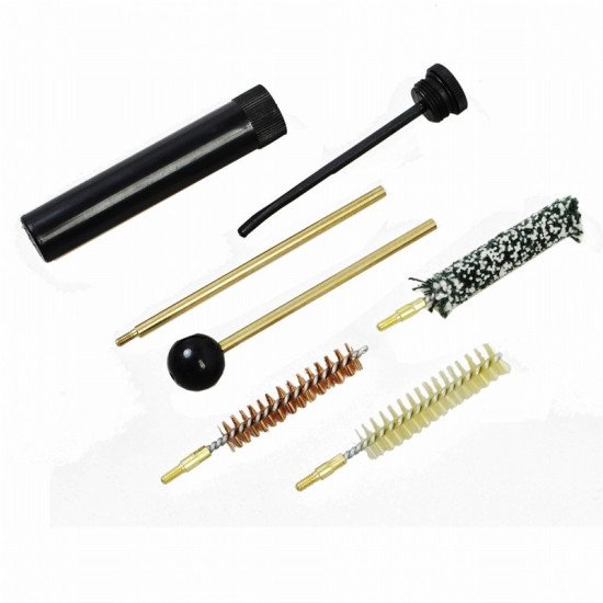 5 in 1 Tactical Box Guns Tube Brush Cleaning Kit Rifle Shortgun Universal Airsoft Pistol Cleaning Brush Cleaner Set with Storage 5 in 1 Tactical Box Guns Tube Brush Cleaning Kit Rifle Shortgun Universal Airsoft Pistol Cleaning Brush Cleaner Set with Storage