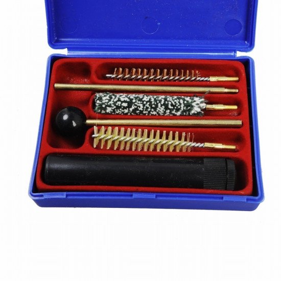 5 in 1 Tactical Box Guns Tube Brush Cleaning Kit Rifle Shortgun Universal Airsoft Pistol Cleaning Brush Cleaner Set with Storage 5 in 1 Tactical Box Guns Tube Brush Cleaning Kit Rifle Shortgun Universal Airsoft Pistol Cleaning Brush Cleaner Set with Storage
