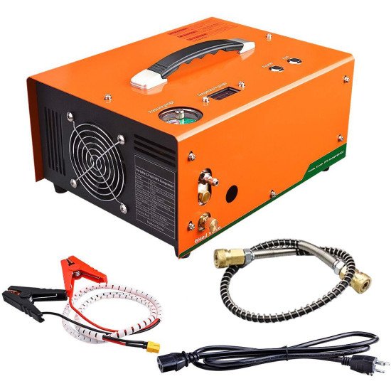 PCP Air Gun Compressor Auto Stop 4500psi 300bar 220V PCP Air Gun Compressor Auto Stop 4500psi 300bar 220V