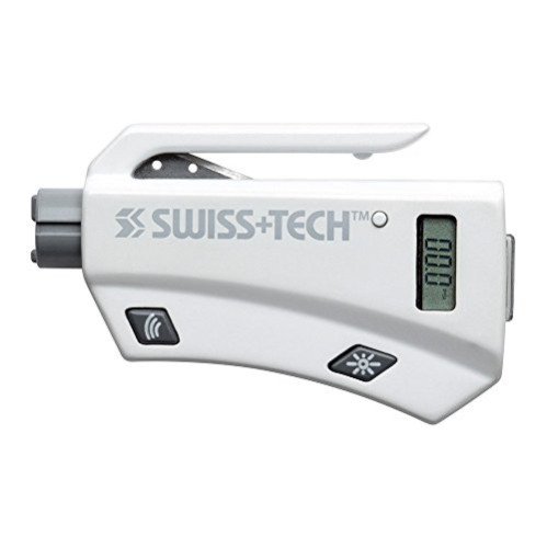 Swiss+Tech White 7-in-1 Bodyguard Auto Emergency Escape Tool